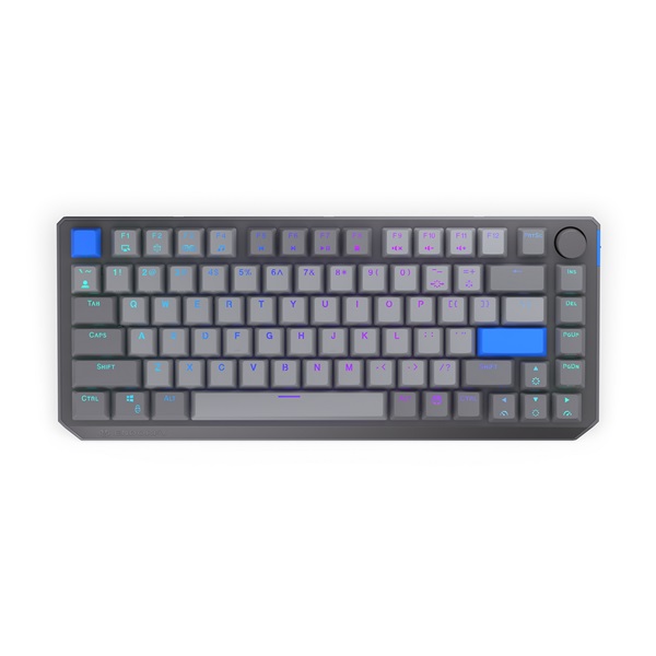 Endorfy_Wireless_Billentyuzet_-_ThockV2_75-i506606.jpg Endorfy Wireless Billentyűzet - Thock V2 75% (RGB, Gateron Yellow Switch, mechanikus, 82 gomb, US) - Image 5