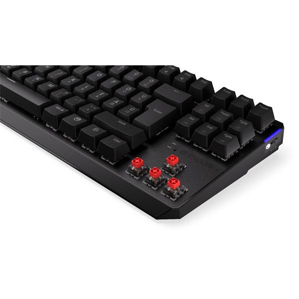 Endorfy Wireless Billentyűzet - Thock TKL (RGB Kailh Red Switch, mechanikus, 87 gomb, HU, fekete) - Image 12
