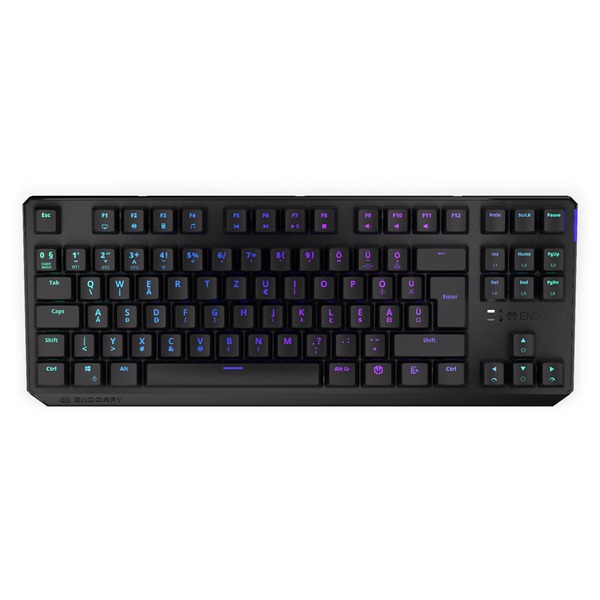 Endorfy Wireless Billentyűzet - Thock TKL (RGB Kailh Red Switch, mechanikus, 87 gomb, HU, fekete) - Image 13