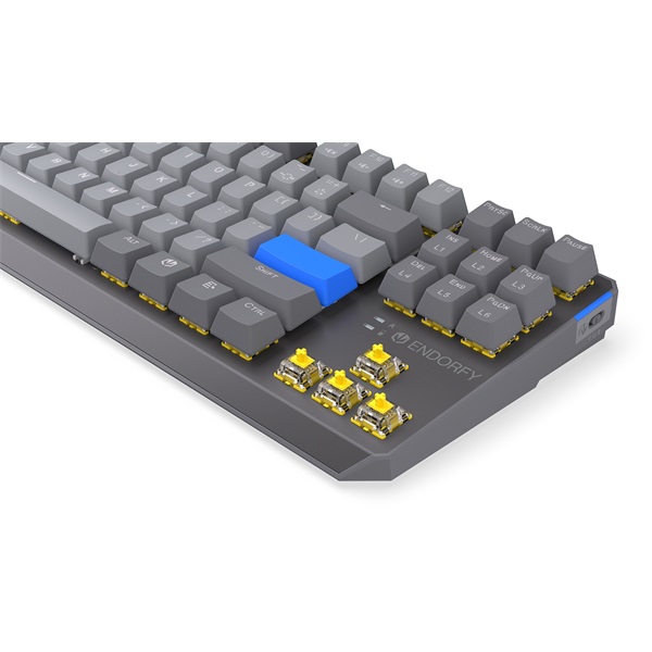 Endorfy_Wireless_Billentyuzet_-_Thock_V2_TKL-i506716.jpg Endorfy Wireless Billentyűzet - Thock V2 TKL (RGB, Gateron Yellow Switch, mechanikus, 87 gomb, US) - Image 4