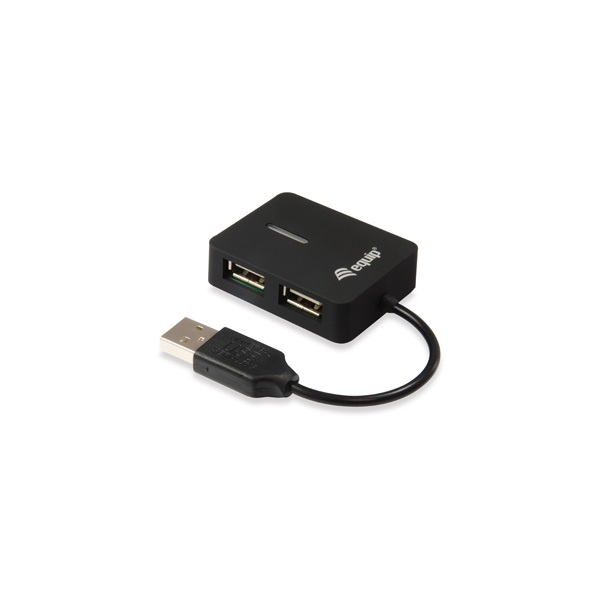 Equip-Life_USB_Hub_-_128952_4_Port_USB20_USB_tapellatas_kompakt_dizajn_fekete-i256309.jpg Equip-Life USB Hub - 128952 (4 Port, USB2.0, USB tápellátás, kompakt dizájn, fekete) - Image 1