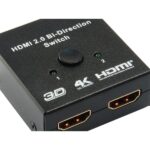 Equip HDMI Switch - 332723 (1x Bemenet, 2x Kimenet, két irányú jelátvitel, fekete) - Image 3