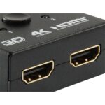 Equip HDMI Switch - 332723 (1x Bemenet, 2x Kimenet, két irányú jelátvitel, fekete) - Image 4