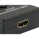 Equip HDMI Switch - 332723 (1x Bemenet, 2x Kimenet, két irányú jelátvitel, fekete) - Image 5