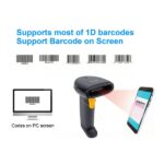 Equip Kézi Vonalkód olvasó - 351020 (1D, állvánnyal, vezetékes, fekete) - Image 8