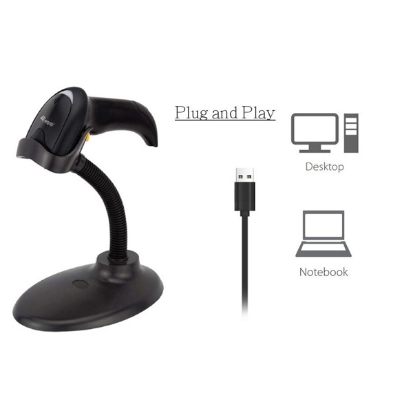 Equip_Kezi_Vonalkod_olvaso_-_351022_1D_lezeres_allvannyal_vezetekes_fekete-i445185.jpg Equip Kézi Vonalkód olvasó - 351022 (1D, lézeres, állvánnyal, vezetékes, fekete) - Image 5