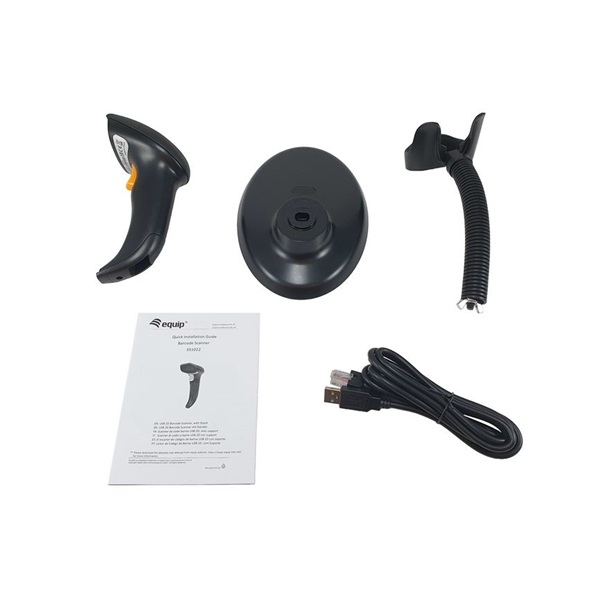 Equip_Kezi_Vonalkod_olvaso_-_351022_1D_lezeres_allvannyal_vezetekes_fekete-i445205.jpg Equip Kézi Vonalkód olvasó - 351022 (1D, lézeres, állvánnyal, vezetékes, fekete) - Image 9