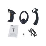 Equip Kézi Vonalkód olvasó - 351023 (1D, lézeres, állvánnyal, vezeték nélküli, fekete) - Image 9