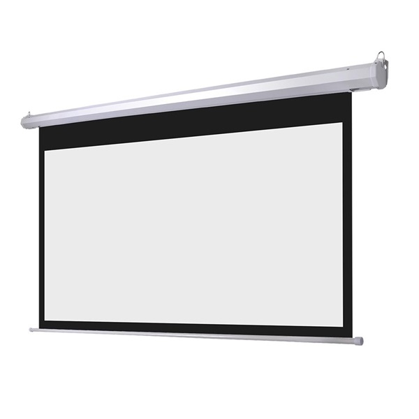 Everest 100" (1:1) motoros fali vászon - EPP-180 (180 x 180 cm, távirányító, fehér váz) - Image 1