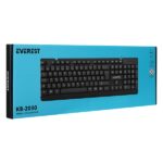 Everest Billentyűzet - KB-2030 (Numpad, USB, fekete, magyar) - Image 6