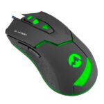 Everest Gamer Egér - Mercury X8  (3200 DPI, 6gomb, 1,8m harisnyázott kábel, optikai, fekete, RGB LED) - Image 5