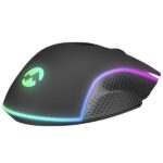 Everest Gamer Egér - RAGE-X2  (6400 DPI, 7gomb, 1,5m harisnyázott kábel, optikai, fekete, RGB LED) - Image 5
