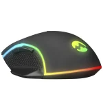 Everest Gamer Egér - RAGE-X2  (6400 DPI, 7gomb, 1,5m harisnyázott kábel, optikai, fekete, RGB LED) - Image 6