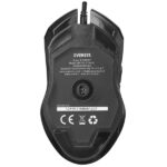 Everest Gamer Egér - SM-F09 TITANIO  (7200 DPI, 6gomb, 1,8m harisnyázott kábel,optikai, fekete, RGB LED) - Image 7