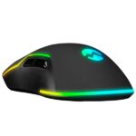 Everest Gamer Egér - SM-G14 DUSK  (7200 DPI, 7gomb, 1,5m harisnyázott kábel,optikai, fekete, RGB LED) - Image 6