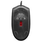 Everest Gamer Egér - SM-GX66  (1600 DPI, 4gomb, 1,25m harisnyázott kábel, optikai, fekete, RGB LED) - Image 7