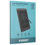 Everest Grafikus tábla - EV-DY100 Black (125x175mm, 8,5 inch, toll, LCD) - Image 6