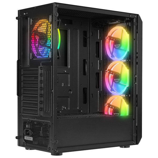 Everest_Szamitogephaz_-_X-RACER_fekete_uveg_ATX_also_tap_4x120mm_RGB_1xUSB30_2xUSB20-i494940.jpg Everest Számítógépház - X-RACER (fekete; üveg; ATX; alsó táp; 4x120mm LED, 1xUSB3.0 + 2xUSB2.0) - Image 3