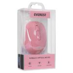 Everest Vezeték nélküli Egér - SM-300 Rose Gold (1600 DPI, 4gomb, optikai, pink) - Image 8