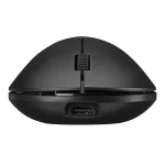 Everest Vezeték nélküli Egér - SMW-399 Black Rechargeable Super Quiet (1600 DPI, 3 gomb, optikai, fekete) - Image 8