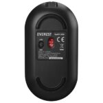 Everest Vezeték nélküli Egér - SMW-399 Black Rechargeable Super Quiet (1600 DPI, 3 gomb, optikai, fekete) - Image 9