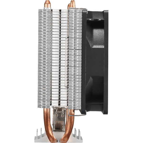 Formula CPU Cooler - Ice Boid 2PSDB (17-34dB, 4pin csatlakozó, 2 db heatpipe, 9cm) - Image 2