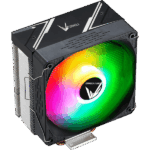 Formula CPU Cooler - Ice Burg Plus ARPW 4P (17-34dB, 4pin csatlakozó, 4 db heatpipe, 12cm, PWM, ARGB)