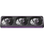 Formula Cooler 12cm -  3db Air Fusion 3 BK (37,93dB,max.39,64 CFM, PWM4-Pin+ARGB3-Pin, hydro bearing, ház hűtésre, ARGB)
