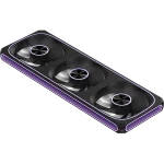 Formula Cooler 12cm -  3db Air Fusion 3 BK (37,93dB,max.39,64 CFM, PWM4-Pin+ARGB3-Pin, hydro bearing, ház hűtésre, ARGB) - Image 3