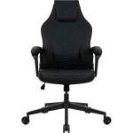 Formula Gamer szék - VC1 Lite RacerPU Black (fekete; állítható magasság; áll. kartámasz, Max.: 125kg teherbírás)