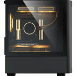 Formula Számítógépház - Air Mesh G3 Black (fekete, ablakos, 1x12cm venti, mATX, 1xUSB3.0, 2xUSB2.0) - Image 5