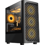 Formula Számítógépház - Air Mesh G3 Black (fekete, ablakos, 1x12cm venti, mATX, 1xUSB3.0, 2xUSB2.0) - Image 3