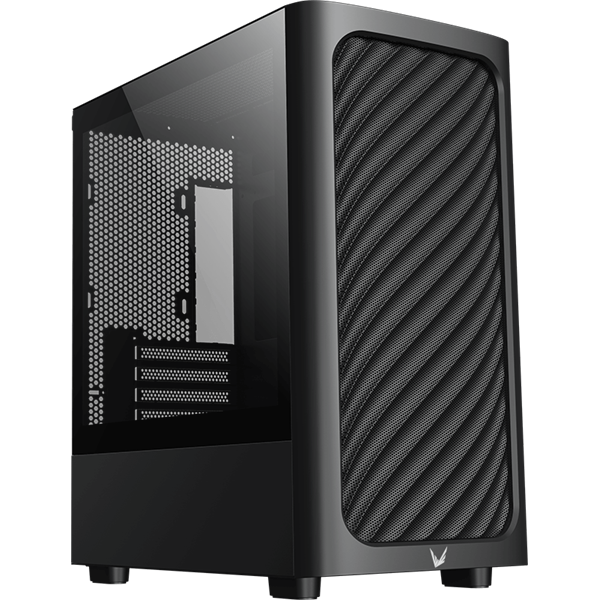 Formula Számítógépház - Air Mesh G3 Black (fekete, ablakos, 1x12cm venti, mATX, 1xUSB3.0, 2xUSB2.0) - Image 4