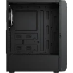 Formula Számítógépház - Air Power G1 Plus Black (fekete, ablakos, 6x12cm venti, mATX, 1xUSB3.0, 1xUSB2.0, 1xType-C) - Image 5