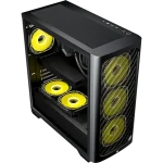 Formula Számítógépház - Air Power G3 Black (fekete, ablakos, 4x12cm venti, ATX, 1xUSB3.0, 2xUSB2.0) - Image 4