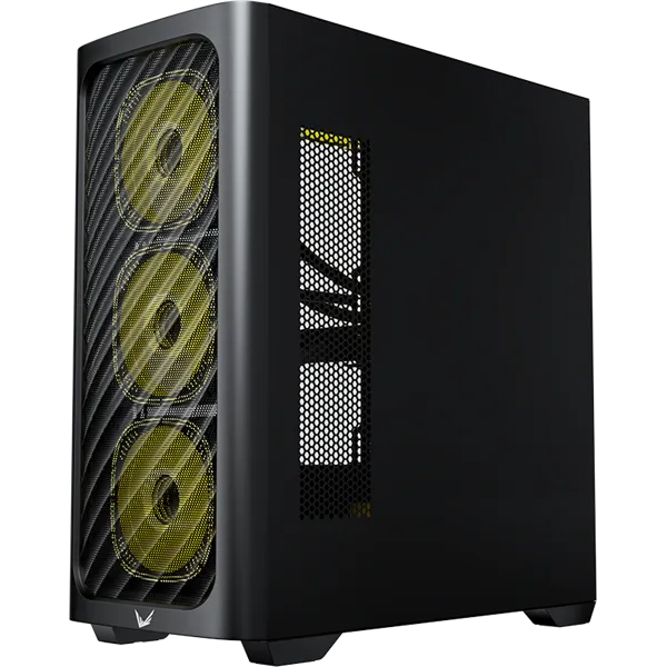 Formula Számítógépház - Air Power G3 Black (fekete, ablakos, 4x12cm venti, ATX, 1xUSB3.0, 2xUSB2.0)