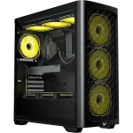 Formula Számítógépház - Air Power G3 Black (fekete, ablakos, 4x12cm venti, ATX, 1xUSB3.0, 2xUSB2.0) - Image 5
