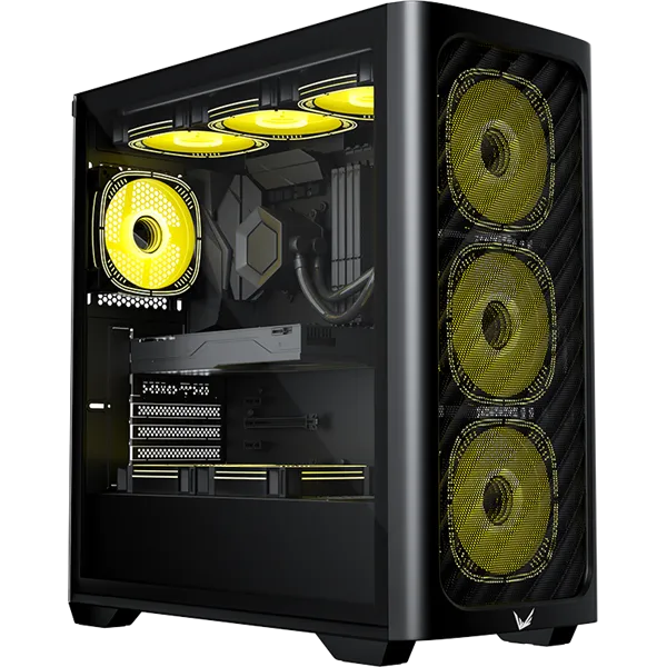 Formula Számítógépház - Air Power G3 Black (fekete, ablakos, 4x12cm venti, ATX, 1xUSB3.0, 2xUSB2.0) - Image 5