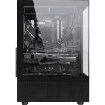 Formula Számítógépház - Crystal Z1 Black (fekete, ablakos, ATX, 1xUSB3.0, 1xUSB2.0, 1xType-C) - Image 4