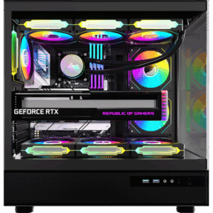 Formula Számítógépház - Crystal Z8 Black (fekete, ablakos, ATX, 1xUSB3.0, 1xUSB2.0, 1xType-C)