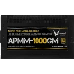 Formula Tápegység 1000W - APMM-1000GM (80 Plus Gold, ATX3.1/PCIe 5.1, Aktív PFC, 14cm, Full Moduláris) - Image 2