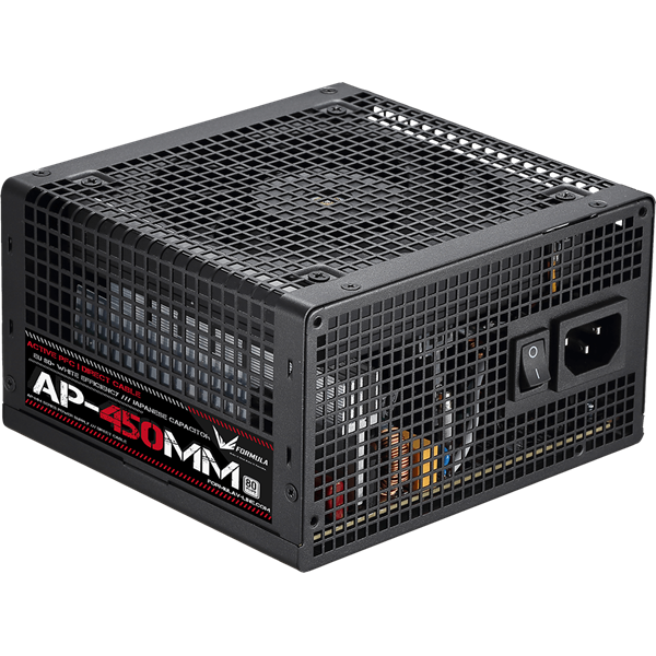 Formula Tápegység 450W - AP-450MM (80 Plus, Aktív PFC, 12cm) - Image 1