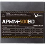 Formula Tápegység 500W - APMM-500BD (80 Plus Bronze, ATX3.1/PCIe 5.1, Aktív PFC, 12cm) - Image 3