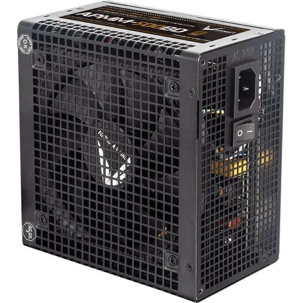 Formula Tápegység 500W - APMM-500BD (80 Plus Bronze, ATX3.1/PCIe 5.1, Aktív PFC, 12cm) - Image 2