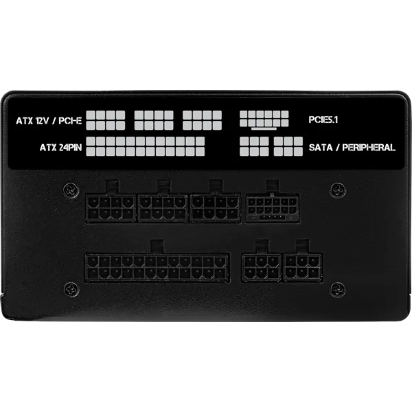 Formula Tápegység 850W - APMM-850BM (80 Plus Bronze, ATX3.1/PCIe 5.1, Aktív PFC, 14cm, Full Moduláris) - Image 3