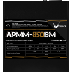 Formula Tápegység 850W - APMM-850BM (80 Plus Bronze, ATX3.1/PCIe 5.1, Aktív PFC, 14cm, Full Moduláris) - Image 2
