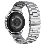 Garett V10 ezüst acél szíjas okosóra - Image 6