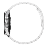 Garett V10 ezüst acél szíjas okosóra - Image 5