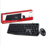 Genius Billentyűzet/Egér Kit - KM-170 (Vezetékes, USB, fekete) - Image 2