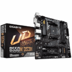 Gigabyte Alaplap - AMD B550M DS3H AM4 (B550, 4xDDR4 4000MHz, RAID, 6xSATA3, M.2, 6xUSB2.0, 6xUSB3.2)